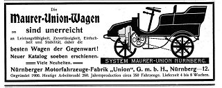Werbung August 1903