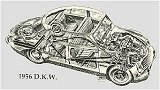 DKW F93 1956 Schnittbild