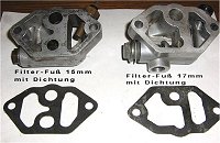 Ölfilter-Fuß