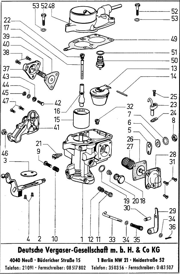 Solex 32 PICB