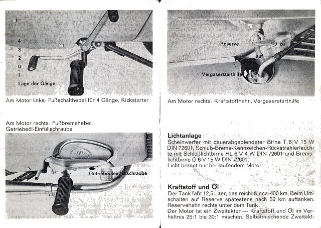 Bedienung