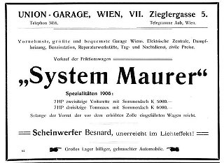 Maurer Werbung