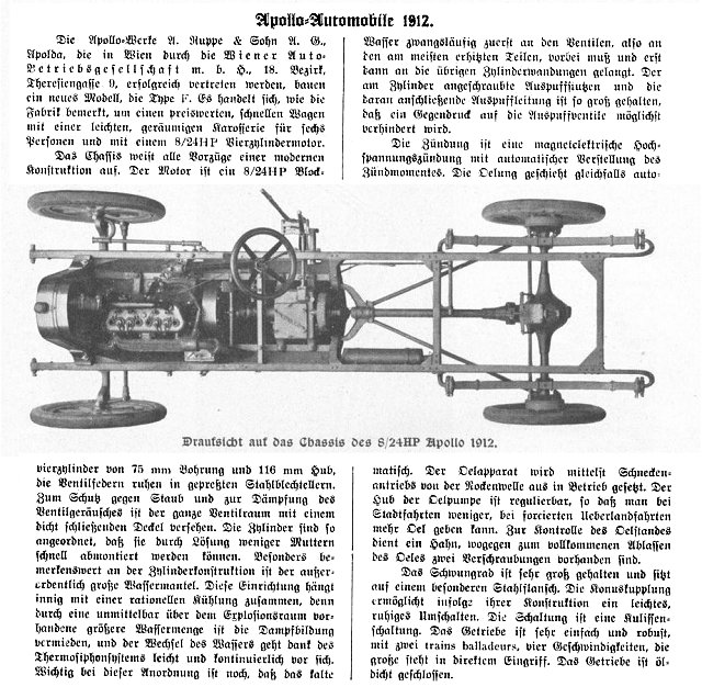 Apollo-Bericht 1912