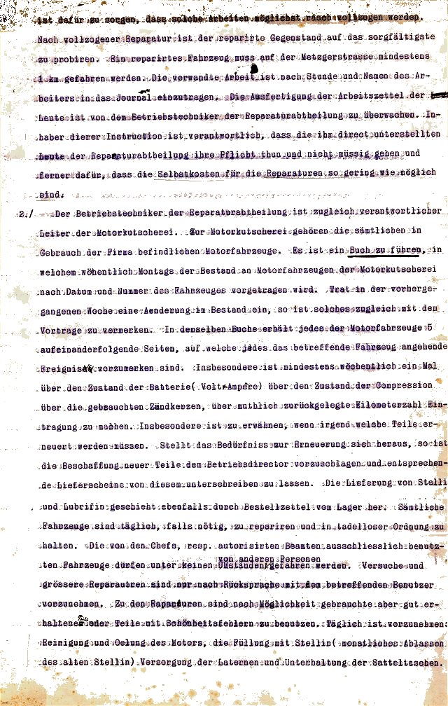 Werkstattordnung