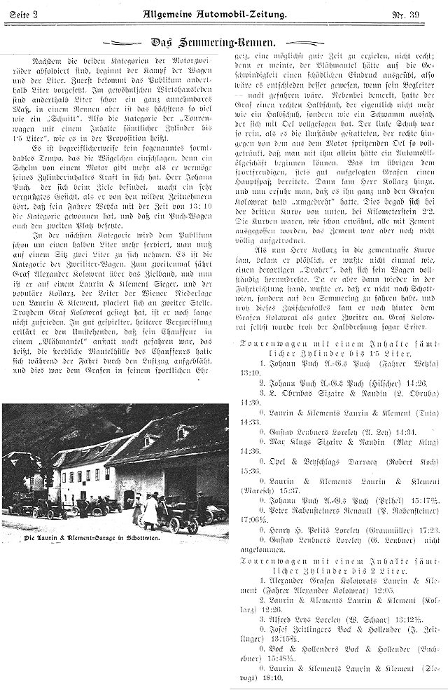 Semmering 1907